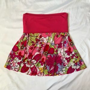 Tropical Flower Tube Top